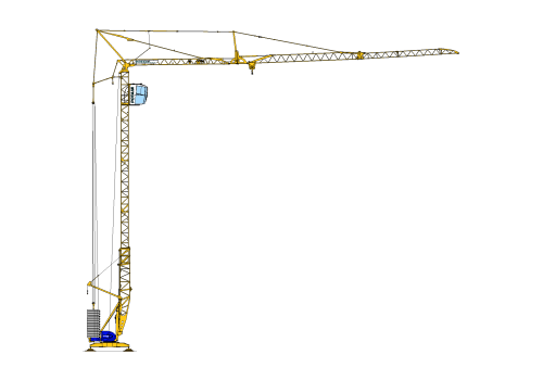 POTAIN Igo T 70 A Cranes with 0-50 HP Range & Has Cranes Type
